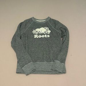 Salt and Pepper Roots Crewneck